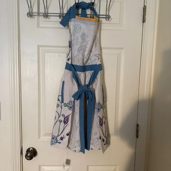 Anthropologie Turkuaz Kitchen Posy Apron - NWT - Picture 5 of 9